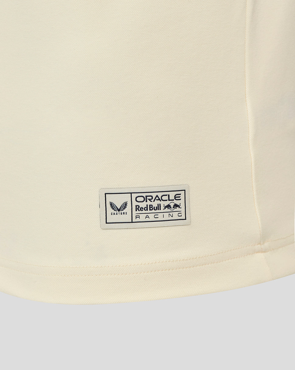 Oracle Red Bull Racing Unisex Heritage Team Polo Shirt - Egret - Egret