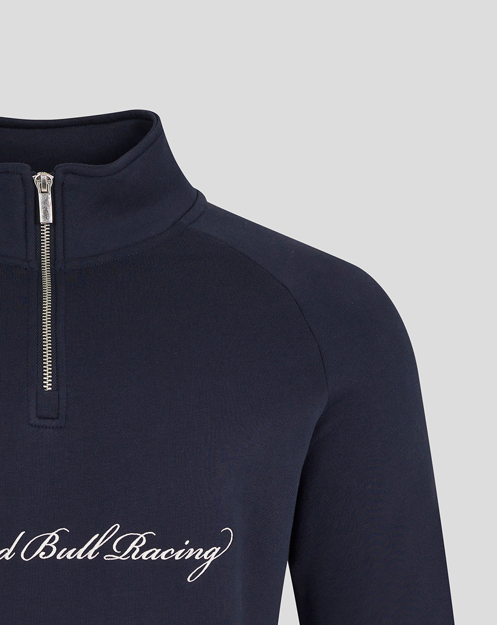 Oracle Red Bull Racing Unisex Script Quarter Zip - Night Sky - Night Sky