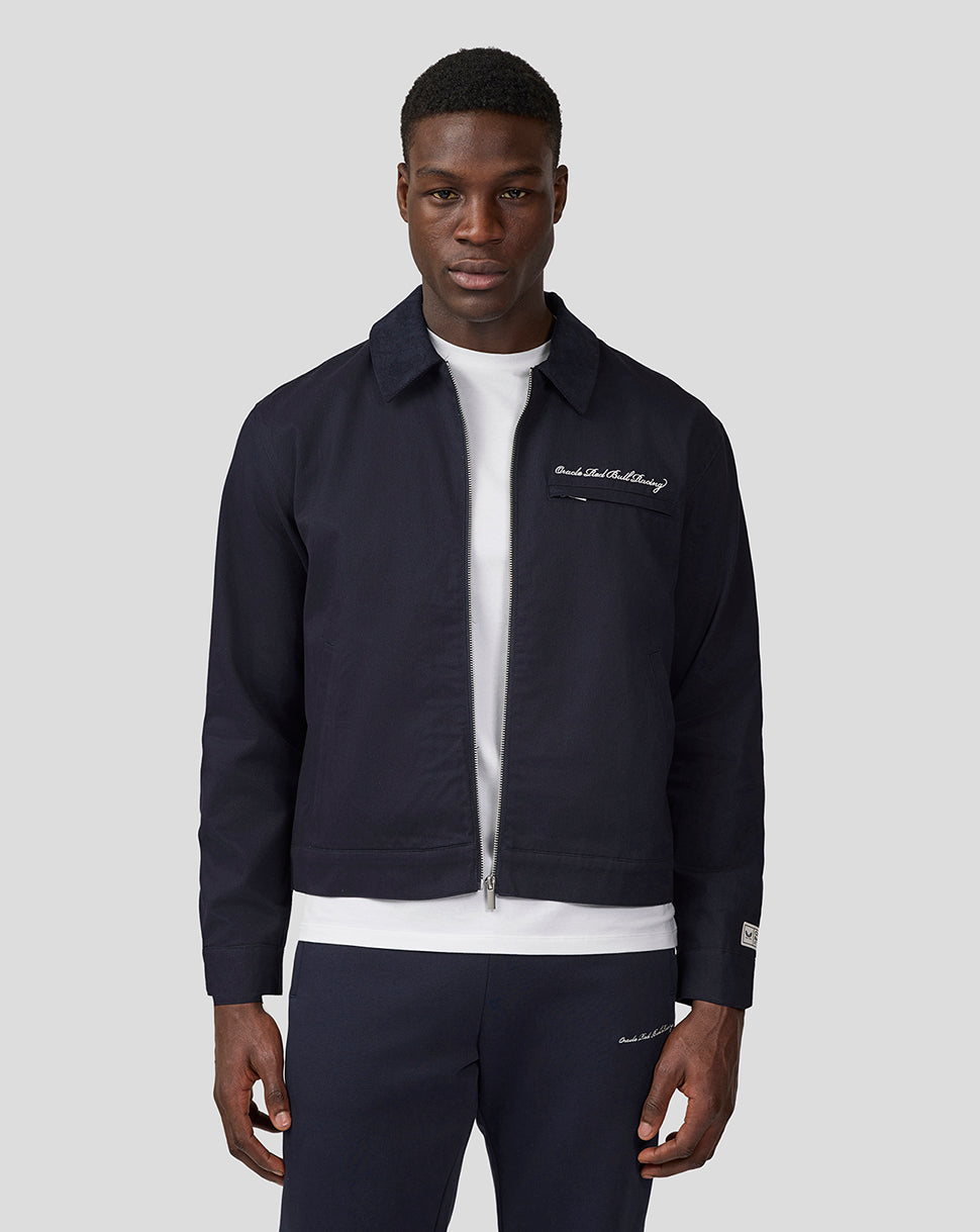 Oracle Red Bull Racing Unisex Script Work Jacket - Night Sky - Night Sky