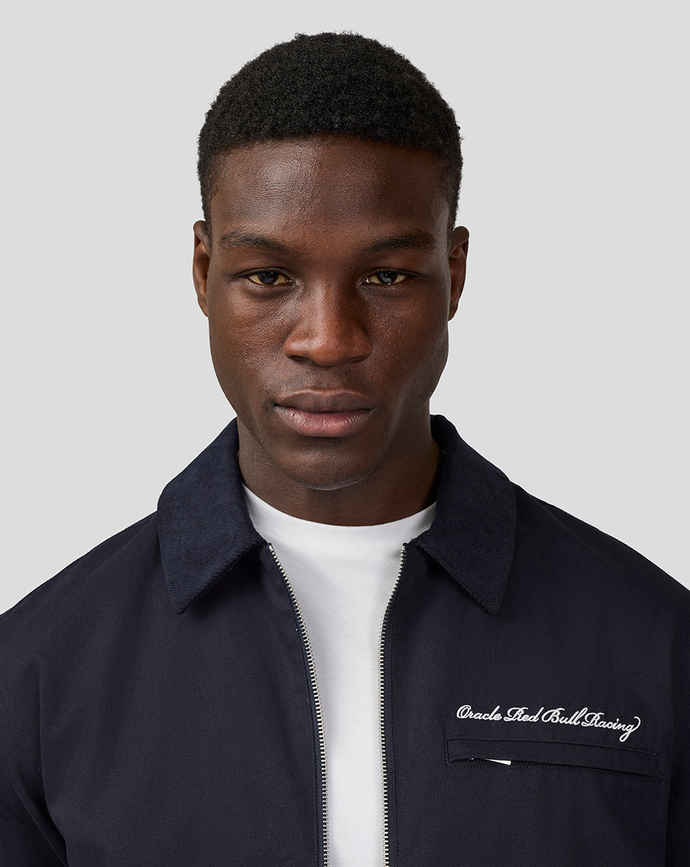 Oracle Red Bull Racing Unisex Script Work Jacket - Night Sky - Night Sky