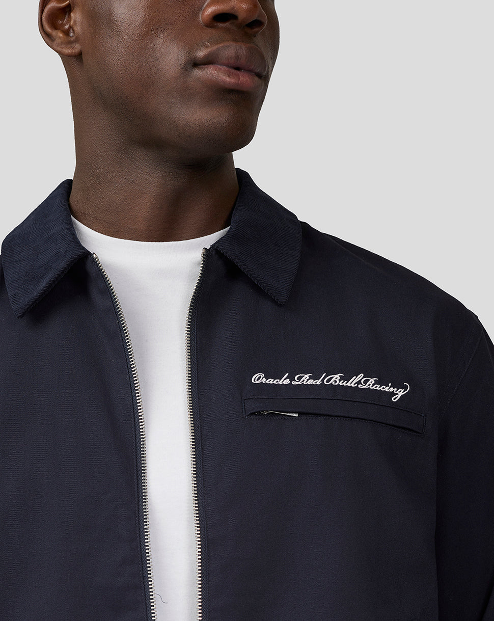 Oracle Red Bull Racing Unisex Script Work Jacket - Night Sky - Night Sky