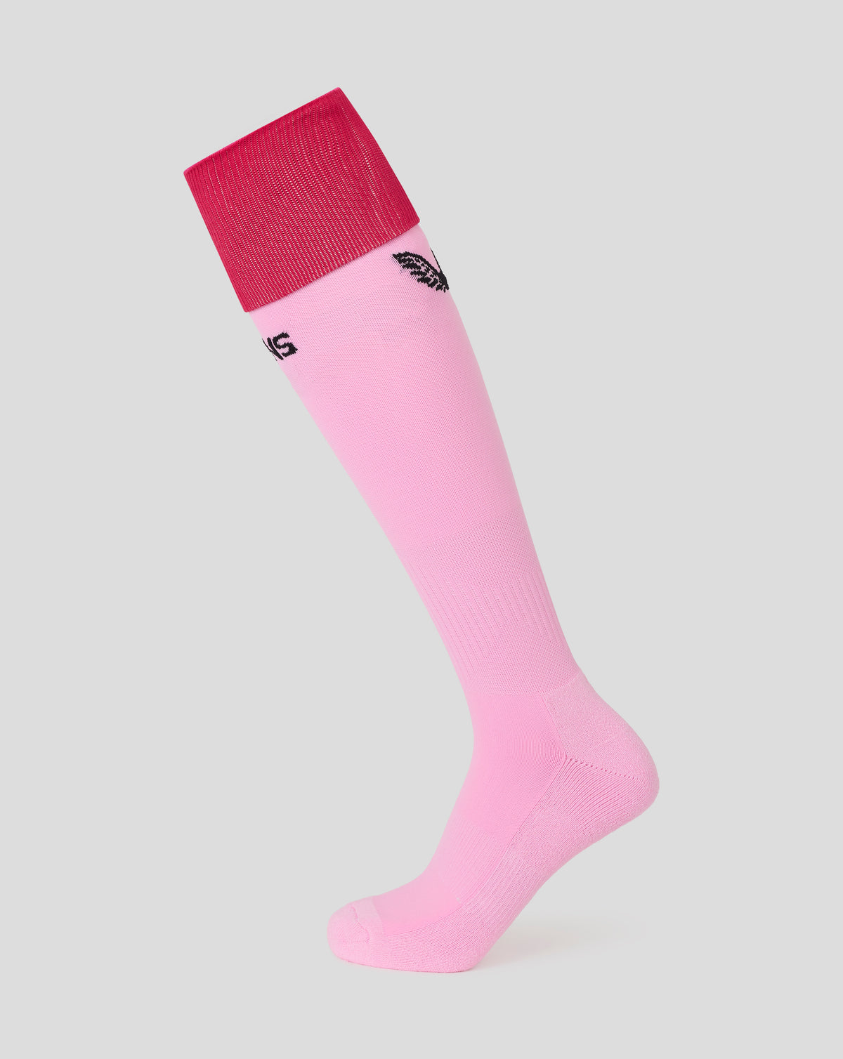 Harlequins Junior 25/26 Away Socks - Pink Frosting/Barberry