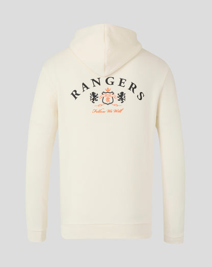 Rangers Unisex 25/26 Contemporary Hoodie - Egret