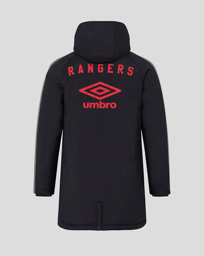 Rangers Adult 25/26 Travel Bench Jacket - Caviar