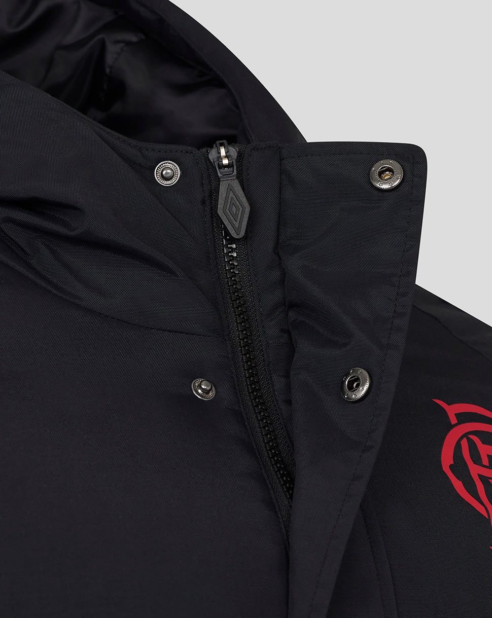 Rangers Adult 25/26 Travel Bench Jacket - Caviar - Caviar