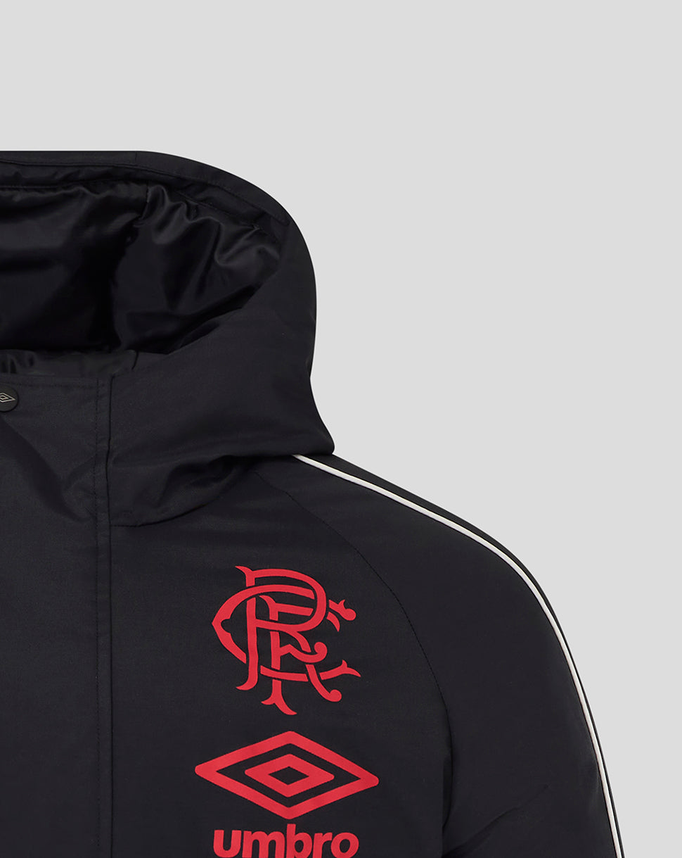 Rangers Adult 25/26 Travel Bench Jacket - Caviar - Caviar