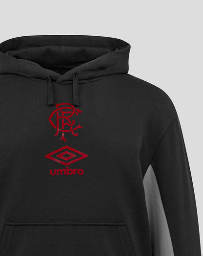 Rangers Junior 25/26 Travel Hoodie - Caviar