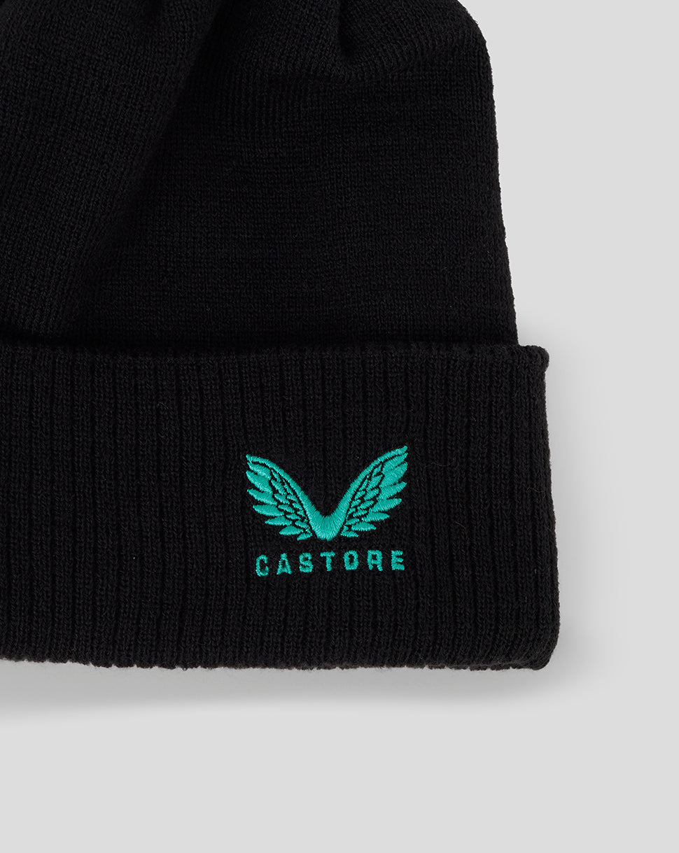 England Cricket 25/26 Ashes Training Bobble Hat - Caviar/Aqua Splash