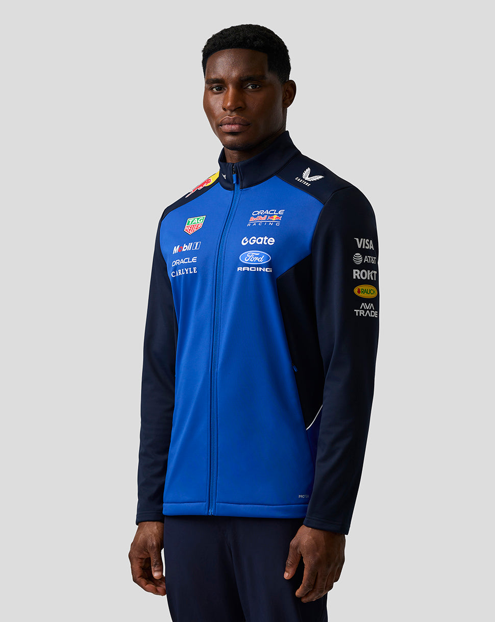 Oracle Red Bull Racing Unisex Teamline Soft Shell Jacket - Night Sky ...
