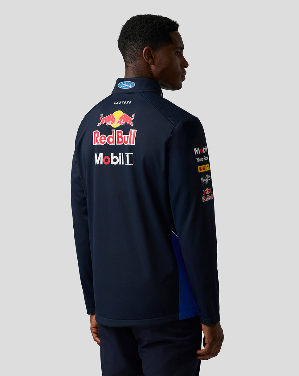 Oracle Red Bull Racing Unisex Teamline Soft Shell Jacket - Night Sky / Surf The Web - Night Sky/Surf The Web
