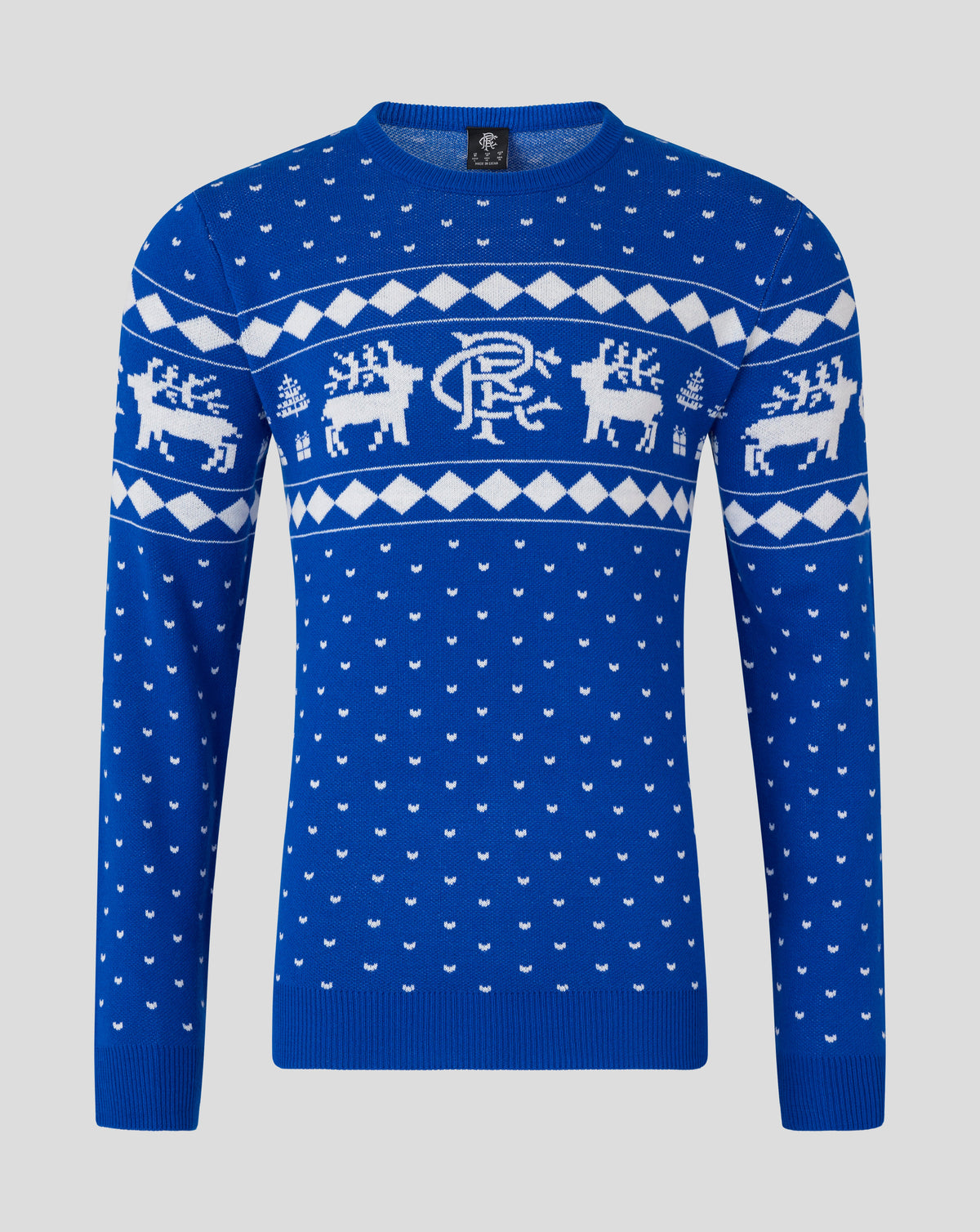Rangers Men's 25/26 Christmas Jumper - Blue
