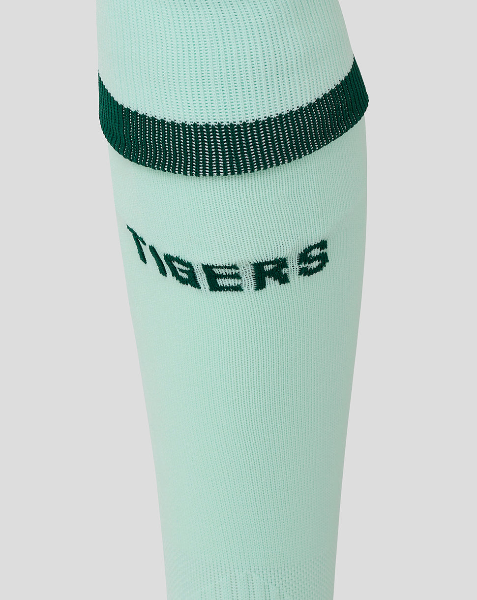 Leicester Tigers Unisex 25/26 Pro Away Playing Sock - Green/Green