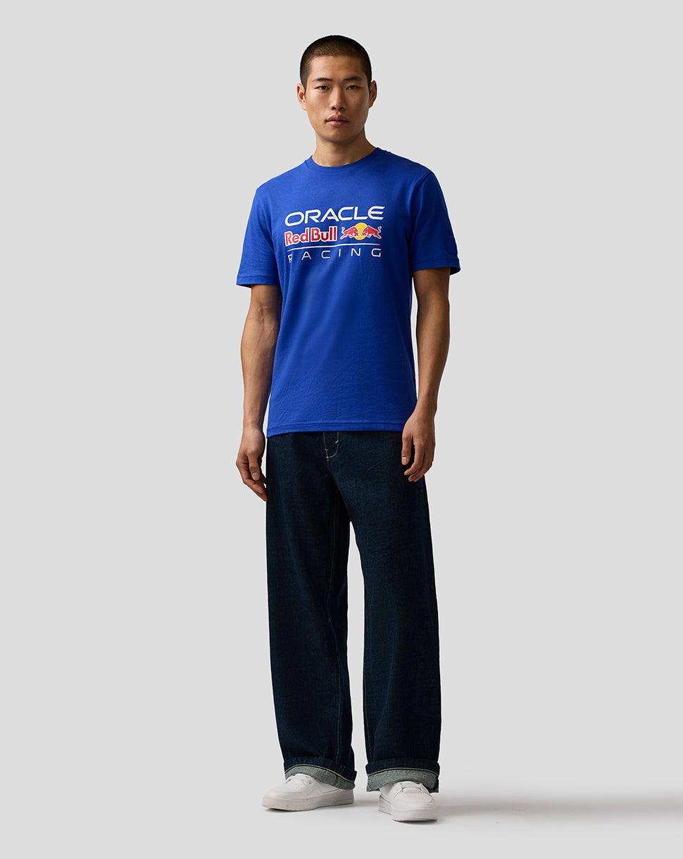 Oracle Red Bull Racing Unisex Logo Regular Fit T-Shirt - Bluing - Bluing