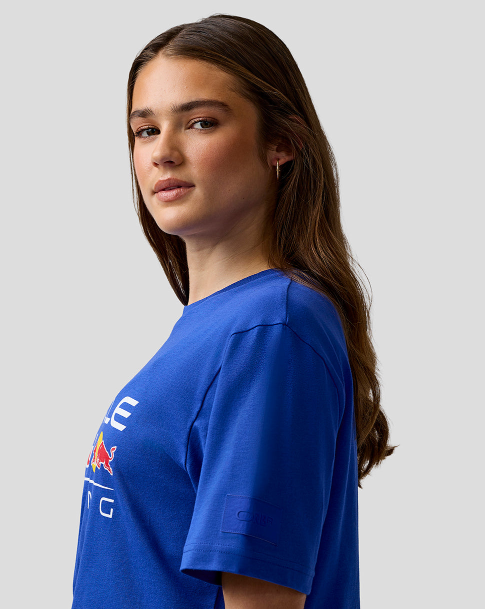 Oracle Red Bull Racing Unisex Logo Regular Fit T-Shirt - Bluing - Bluing