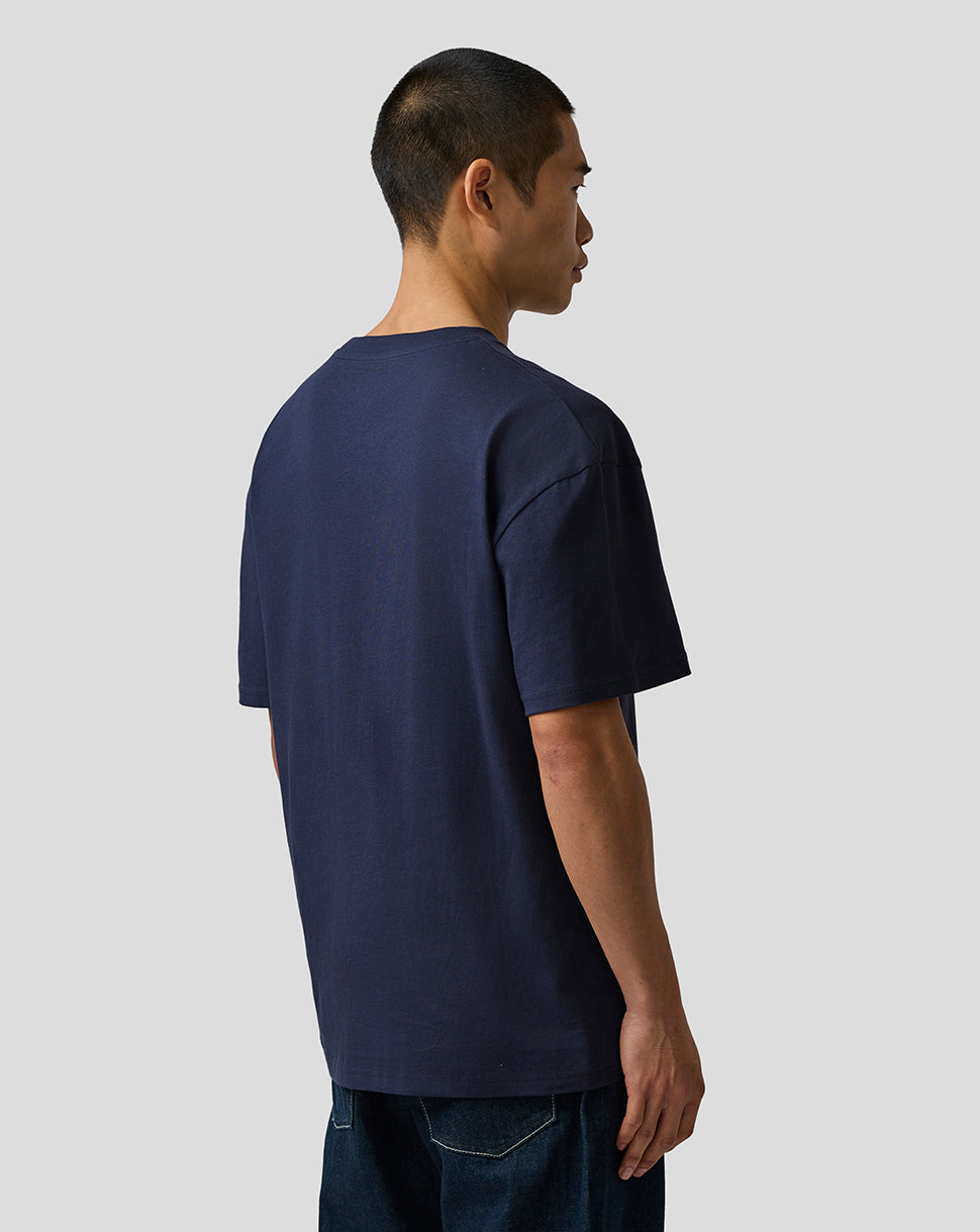 Oracle Red Bull Racing Unisex Relaxed Fit Logo T-Shirt - Night Sky - Night Sky