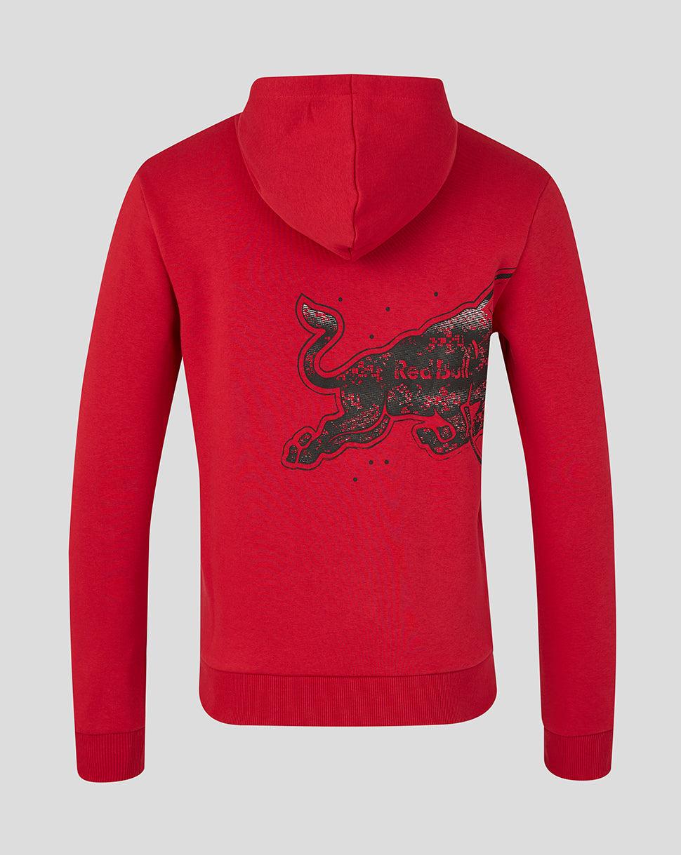 Oracle Red Bull Racing Unisex Graphic Bull Hoodie - Chilli Pepper - Chilli Pepper