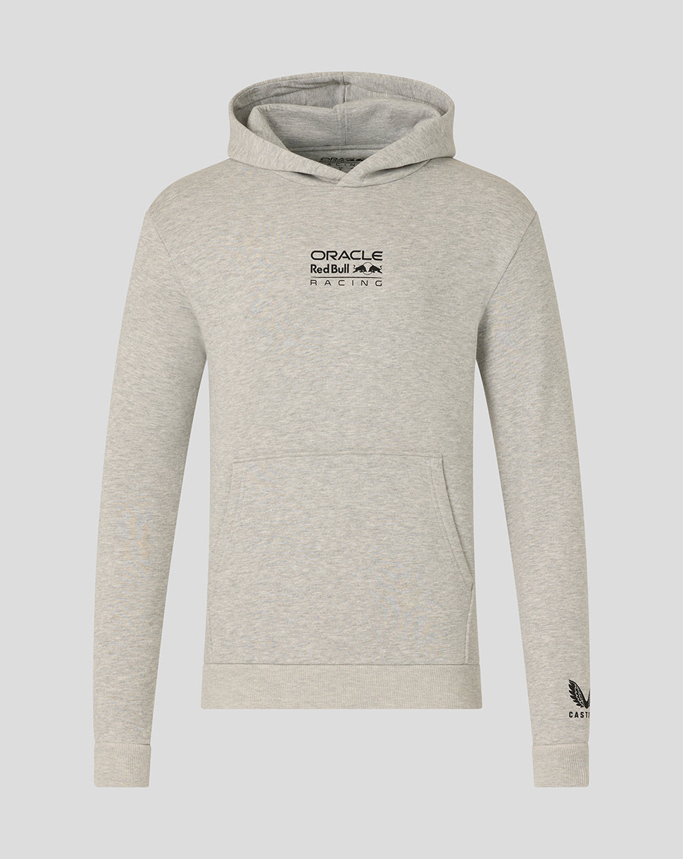 Oracle Red Bull Racing Unisex Graphic Bull Hoodie - Grey Marl - Grey Marl