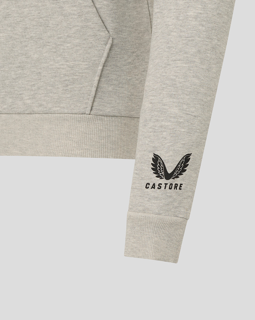 Oracle Red Bull Racing Unisex Graphic Bull Hoodie - Grey Marl - Grey Marl