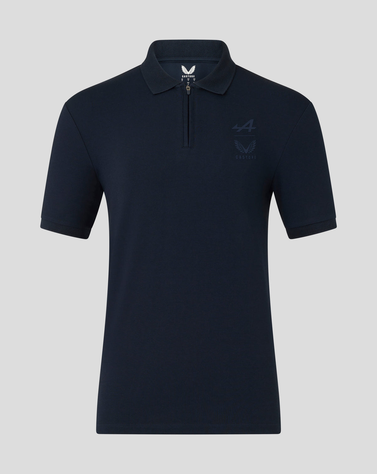 BWT Alpine Formula One Team Unisex Travel Collection Polo - Dark Sapphire