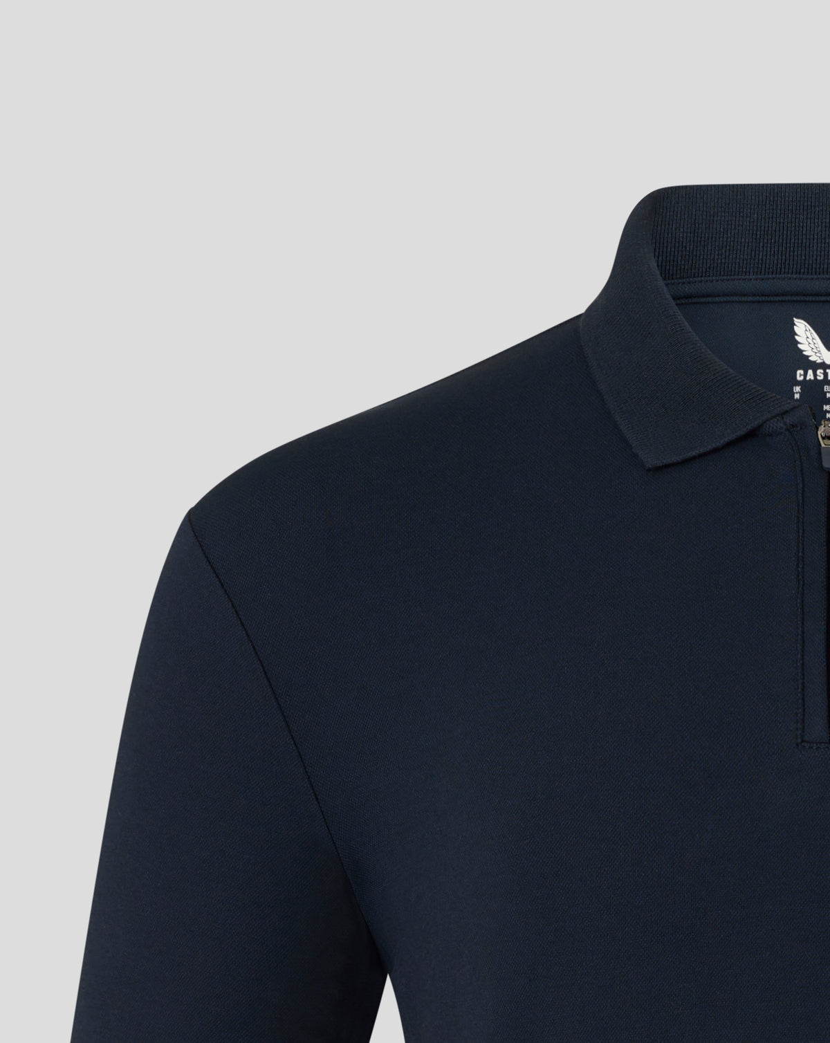 BWT Alpine Formula One Team Unisex Travel Collection Polo - Dark Sapphire