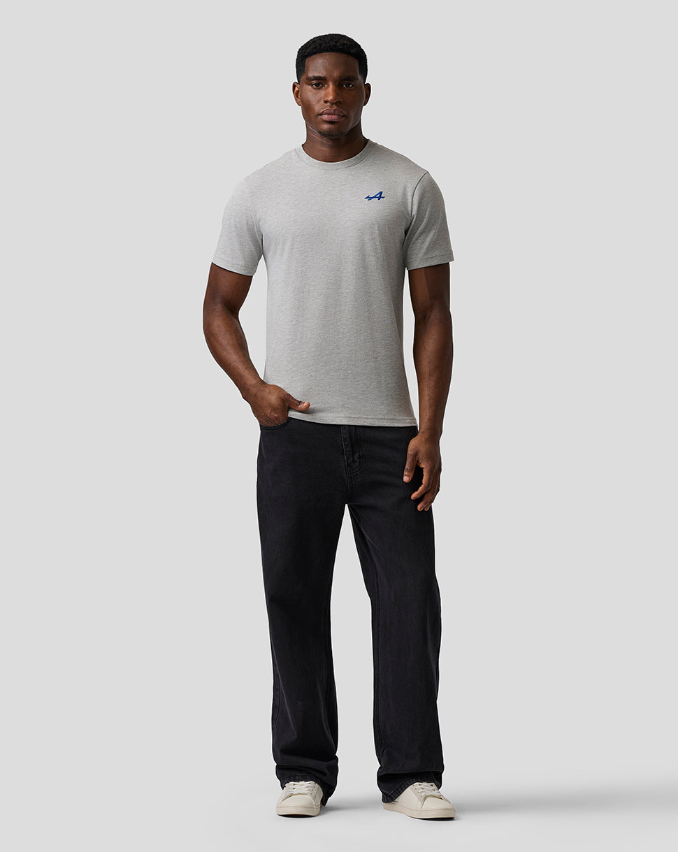 Unisex Regular Fit Core T-Shirt – Grey Marl - Grau meliert