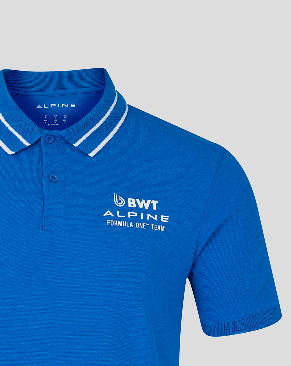 BWT Alpine Unisex Core Poloshirt – Lapis Blue - Lapis Blue