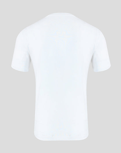 Official Haas Team Unisex Regular Fit T-Shirt - White