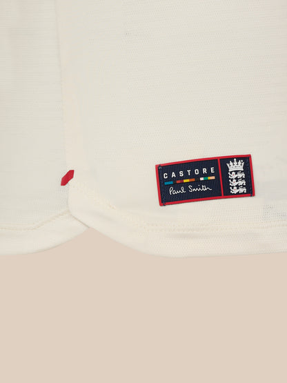 Paul Smith x Castore x England Cricket Unisex Jacquard T-Shirt