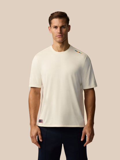 Paul Smith x Castore x England Cricket Unisex Jacquard T-Shirt