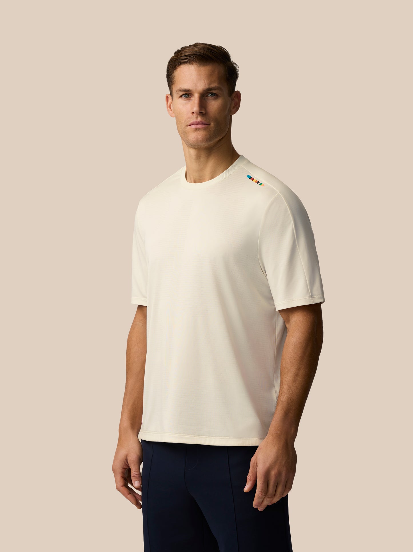 Paul Smith x Castore x England Cricket Unisex Jacquard T-Shirt