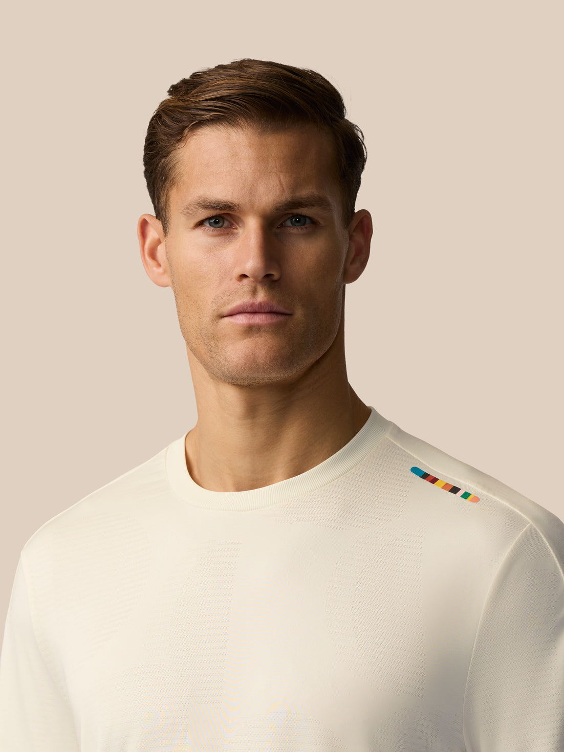 Paul Smith x Castore x England Cricket Unisex Jacquard T-Shirt