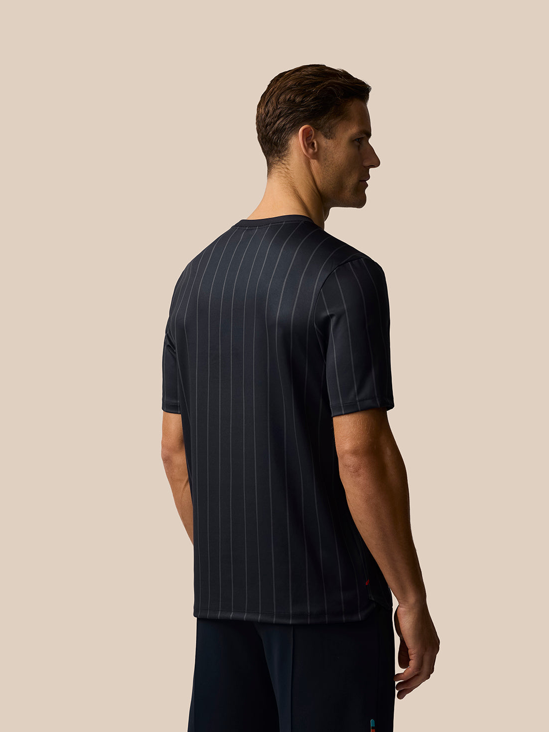 Paul Smith x Castore x England Cricket Unisex Striped T-Shirt