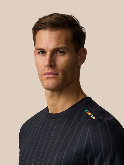 Paul Smith x Castore x England Cricket Unisex Striped T-Shirt