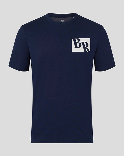 Bath Rugby Unisex Logo Rugby Tee - French Navy