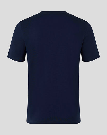 Bath Rugby Unisex Logo Rugby Tee - French Navy
