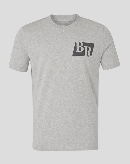 Bath Rugby Unisex Logo Rugby Tee - Heather Grey