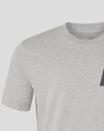 Bath Rugby Unisex Logo Rugby Tee - Heather Grey