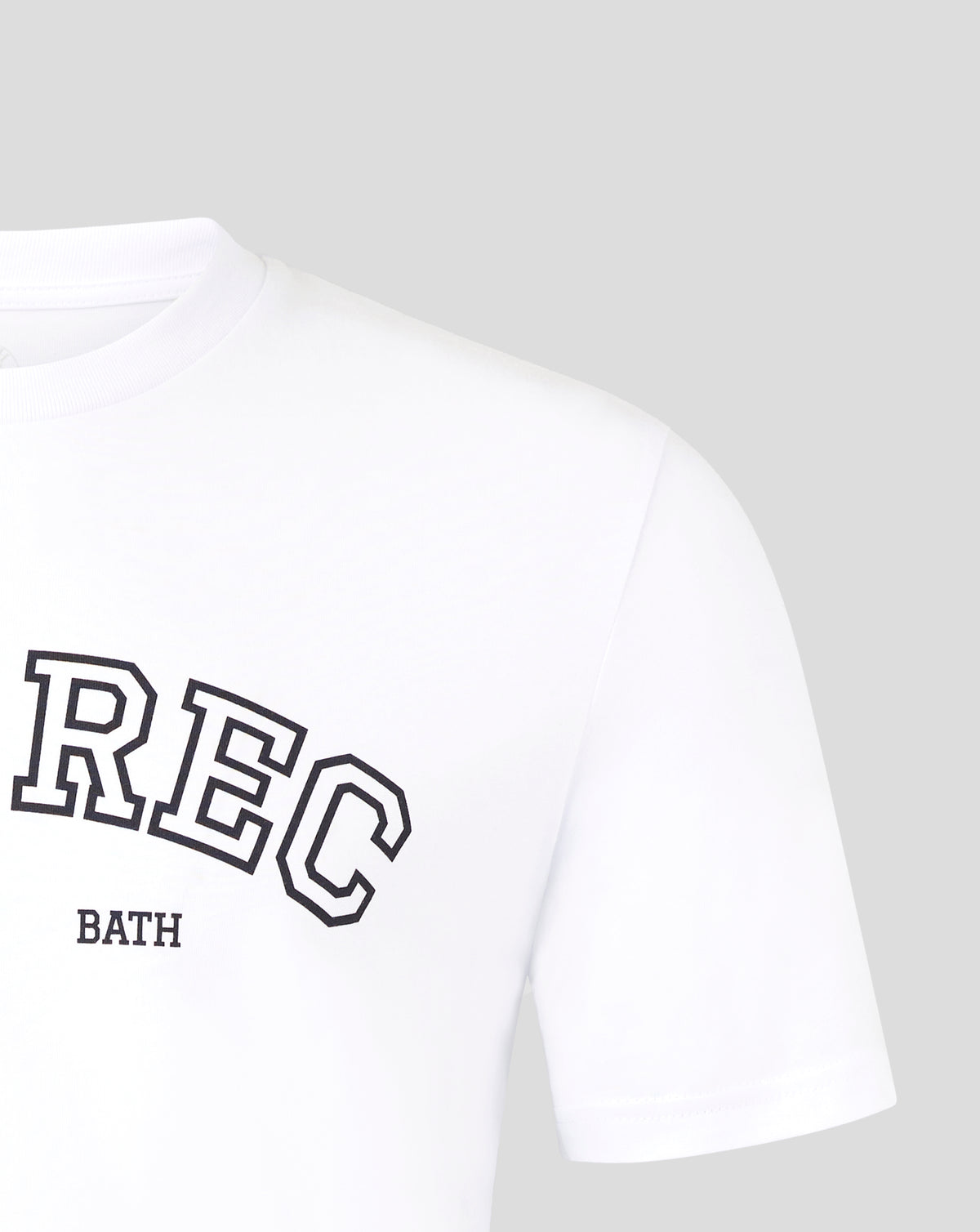 Bath Rugby Unisex The Rec Tee - White - White