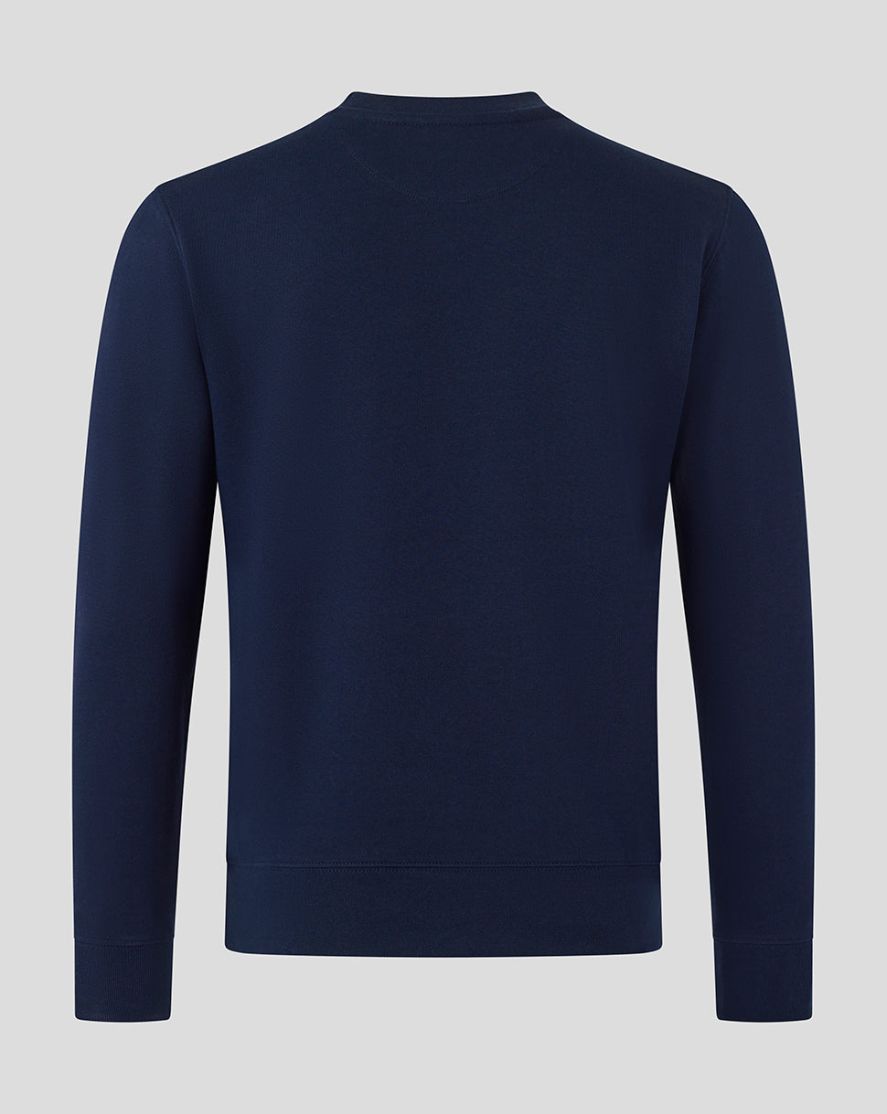 Bath Rugby Unisex Van Graan Crew Sweatshirt - French Navy