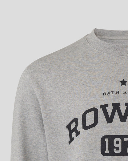 Bath Rugby Unisex Rowell Crew Sweatshirt - Heather Grey