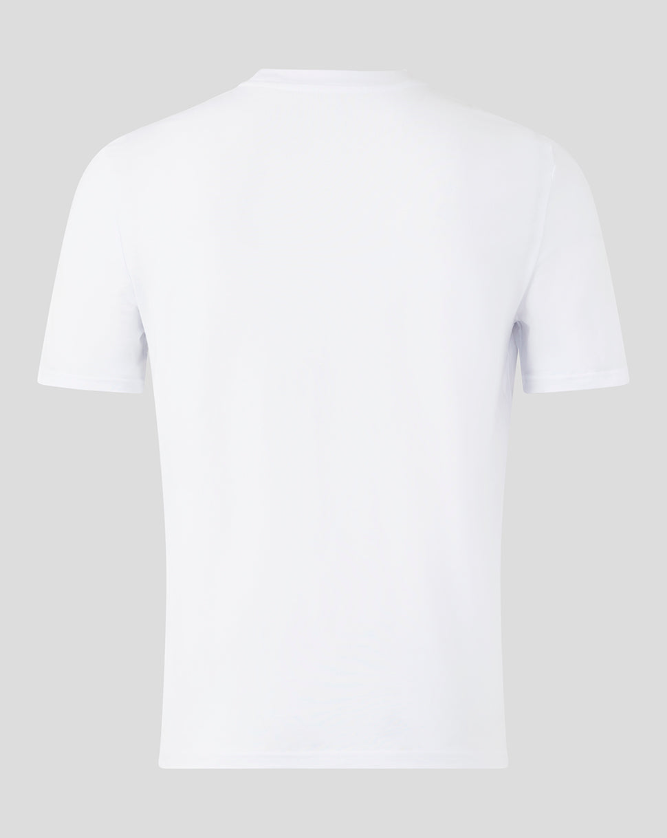 Bath Rugby Unisex Van Graan Tee - White