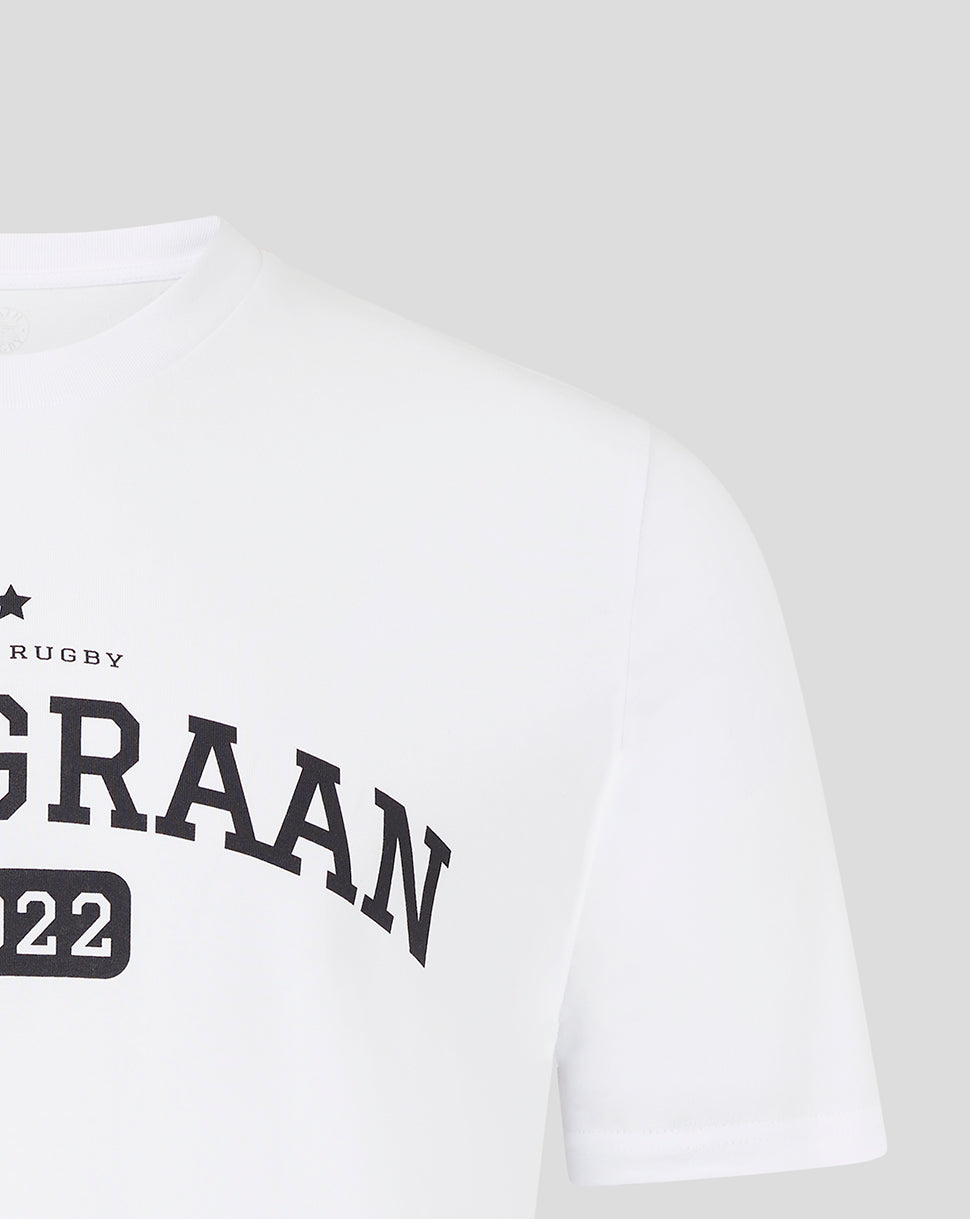 Bath Rugby Unisex Van Graan Tee - White - White