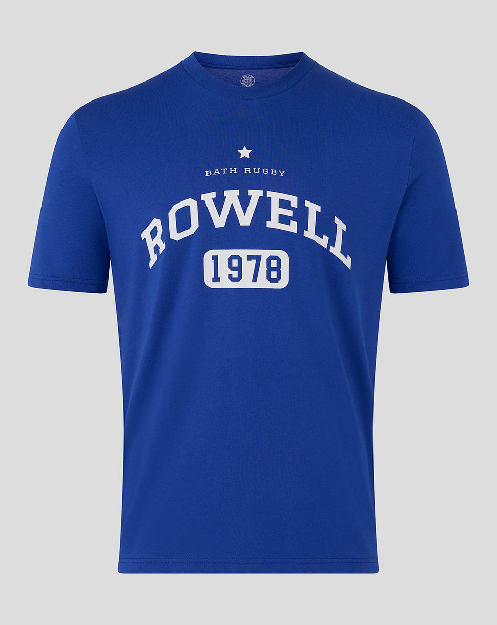 Bath Rugby Unisex Rowell Tee - Worker Blue - Worker Blue