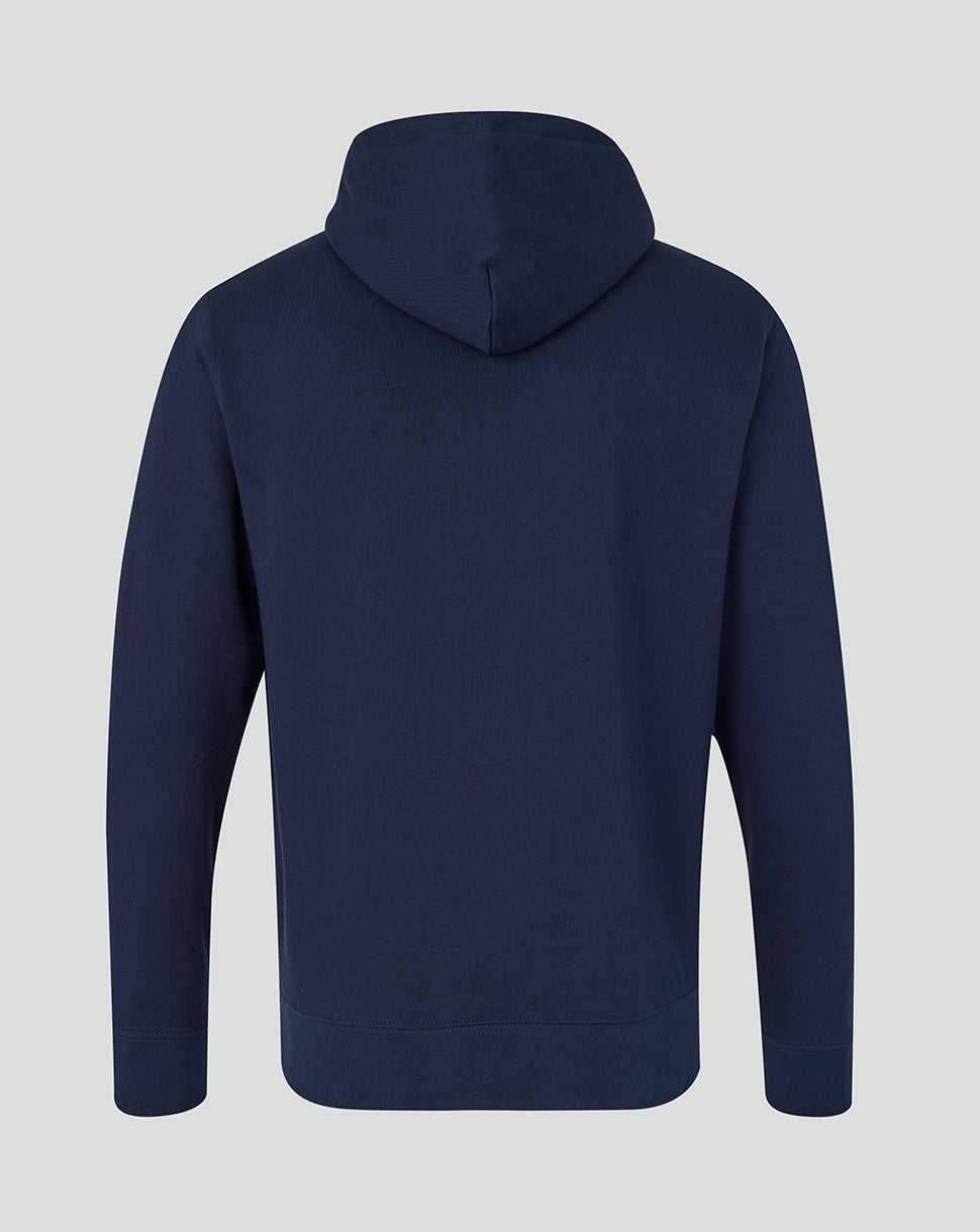 Yorkshire Cricket Unisex 26/27 Hoodie - Navy - French Navy