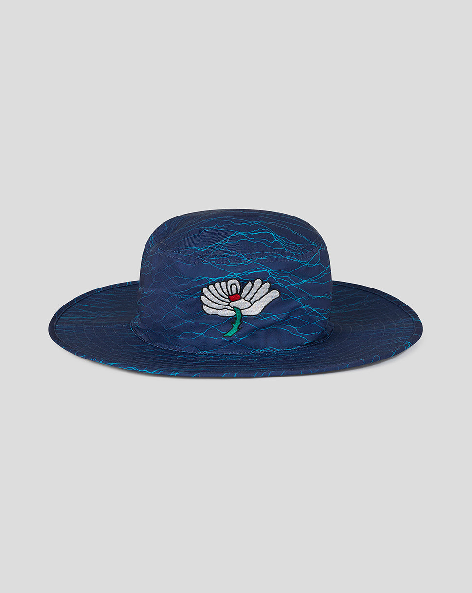 Yorkshire Cricket Unisex 26/27 T20 Wide Brim Hat - Peacoat - Peacoat