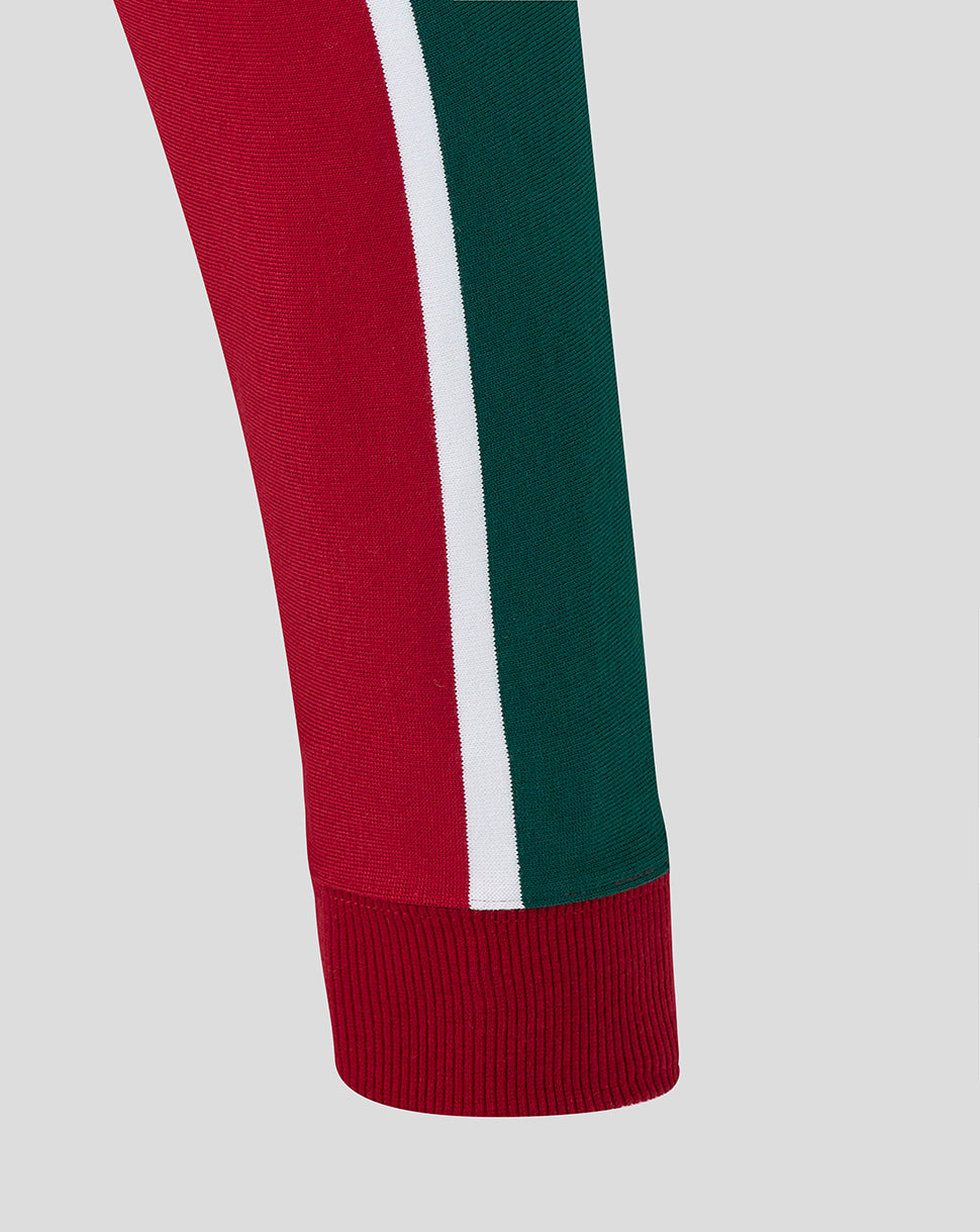 Leicester Tigers Unisex 25/26 Home Classic Long Sleeve Shirt - Botanical Garden/Scooter/Castore White