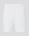 White shorts on a light gray background