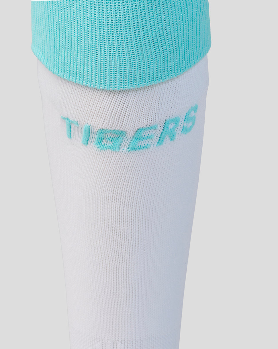 Leicester Tigers Unisex 25/26 Slater Cup Special Edition Pro Socks - White