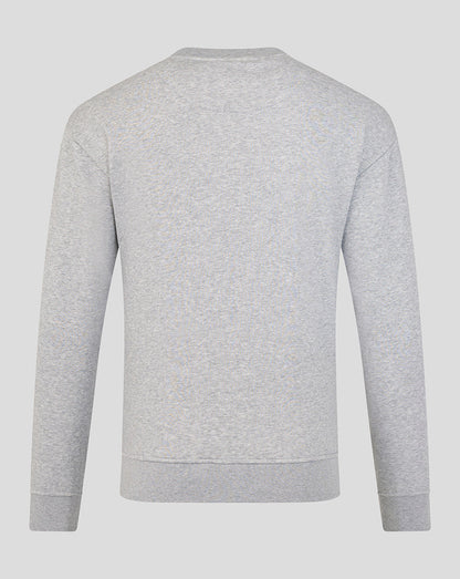 Leicester Tigers Unisex 25/26 Varsity Crew Sweatshirt - Grey