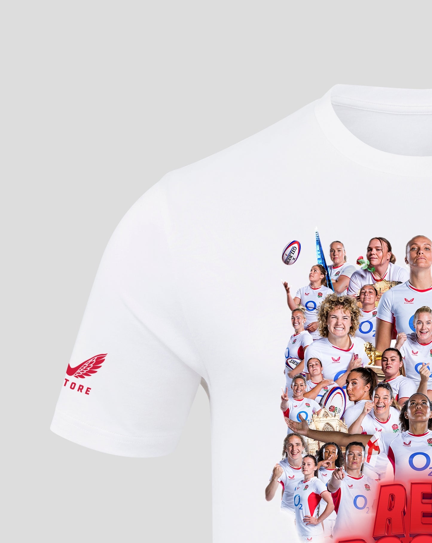 England Rugby Red Roses Junior Winners T-Shirt